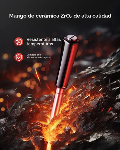 Vista 4 de Termómetro de carne Bluetooth inalámbrico para ahumador de 500 pies, termómetro digital para carne, inalámbrico, para asar a la parrilla, horno