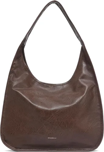 Vista 30 de NEWBELLA Bolso Hobo para mujer - Bolso de hombro y bandolera de cuero sintético, bolso de mano espacioso para el trabajo y uso diario