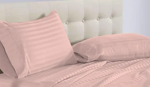 Vista 12 de Epic Cotton 100% algodón egipcio, juego de sábanas de 4 piezas de cama de agua sin adjuntar de 1000 hilos, tamaño Queen, bolsillo profundo de 15