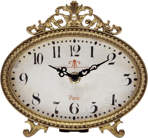 Vista 10 de NIKKY HOME Reloj de mesa estilo vintage