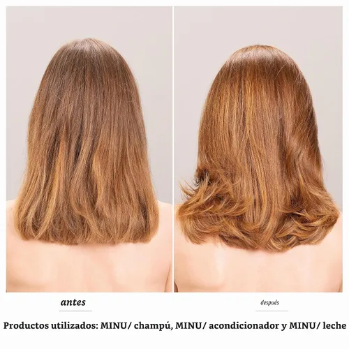 Vista 2 de Davines MINU/Champú, limpiador protector e iluminador para cabello teñido – Preserva la vitalidad y el brillo con café verde – Fórmula suave que