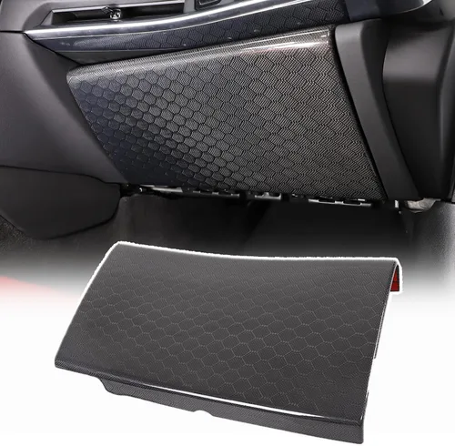 Vista 11 de Sekhyna Cubierta lateral de control central de automóvil compatible con Chevrolet Corvette C8 2020-2024 100% fibra de carbono, 1 unidad