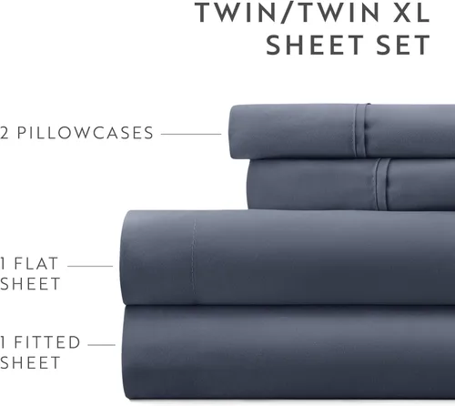 Vista 15 de ienjoy Home Linen Market - Juego de sábanas de 6 piezas, color rubor, tamaño King Blush