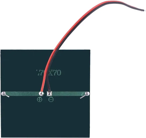 Vista 7 de Mini panel solar, panel solar portátil, 0.7 W 1.5 V polisilicio mini panel solar DIY módulo de alimentación cargador para batería de 1.2 V con cable