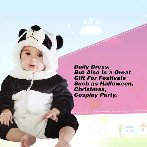 Vista 7 de M&M SCRUBS Trajes de cosplay de animales, disfraz de bebé para niños y niñas