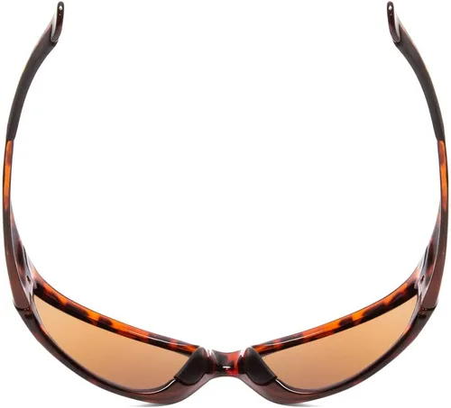 Vista 5 de Coyote FP-69 - Gafas de sol flotantes polarizadas para mujeres y hombres en espejo marrón tortugaverde Gafas de sol flotantes para pesca, Espejo