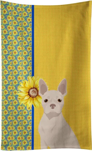 Vista 67 de Caroline's Treasures WDK5313KTWL - Toalla de cocina con diseño de girasoles de verano, color negro y tostado, Airedale Terrier, toalla de mano
