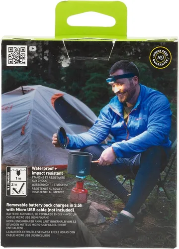 Vista 6 de Nite Ize Radiant RH2 PowerSwitch - Linterna frontal recargable - Alternativa de linterna manos libres - Linterna frontal para equipo de mochila