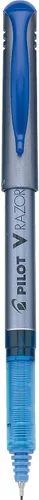 Vista 2 de Pilot® V - Bolígrafo de punta extrafina, 1 docena, tinta azul