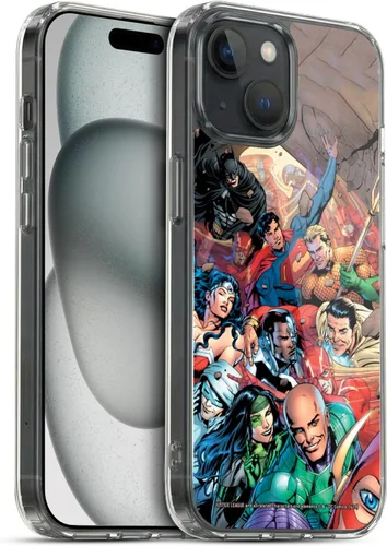 Vista 63 de Head Case Designs Funda de gel con licencia oficial de la Liga de la Justicia DC Comics #10 Darkseid War Comic Book Cover
