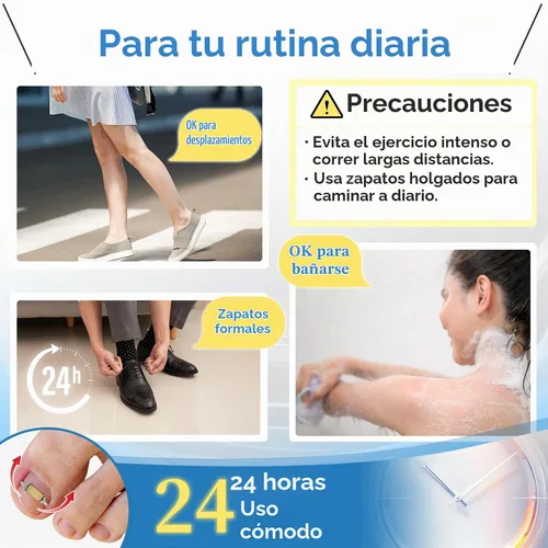 Vista 4 de InhwRior Corrector de uñas encarnadas, fácil aplicación en casa