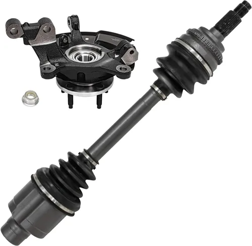 Vista 162 de Detroit Axle - 2 ejes CV delanteros para Chevy Silverado 1500 2007-2018, GMC Sierra Suburban Yukon XL 1500 Avalanche Cheyenne Cadillac Escalade ESV