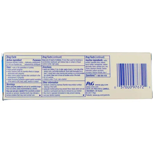 Vista 2 de Crest Pro-Health Pasta de dientes Clean Mint, 3.3 onzas líquidas