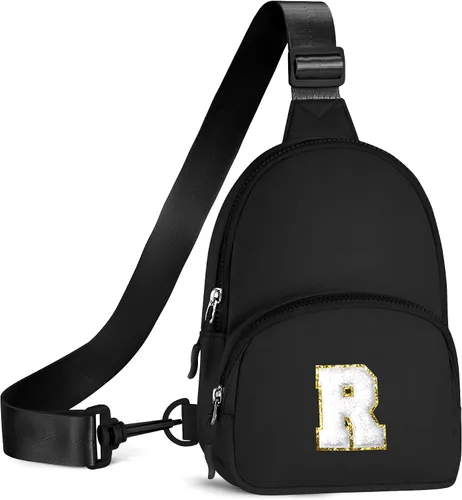Vista 75 de YOOLIFE Bolso bandolera con inicial, bolsas pequeñas para niñas y mujeres, regalos para adolescentes, niñas, adolescentes, novia, dama de honor