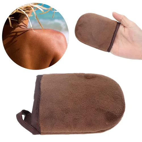 Vista 7 de Manopla autobronceadora para autobronceador, manopla autobronceadora para aplicación de autobronceador, aplicador de loción autobronceadora, manopla