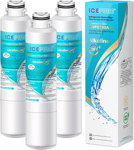 Vista 11 de ICEPURE DA29-00020B Replacement for Samsung Water Filter HAF-CIN/EXP HAF-CIN DA29-00020B-1 RF28HMEDBSR RF263BEAESR RS25J500DSR RF263TEAESG RWF0700A