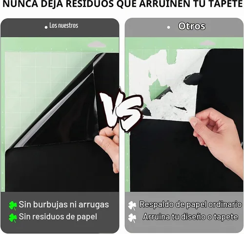 Vista 7 de Lya Vinyl Paquete de 14 vinilos permanentes brillantes, láminas de vinilo autoadhesivas para máquina de corte, hojas permanentes para exteriores 14