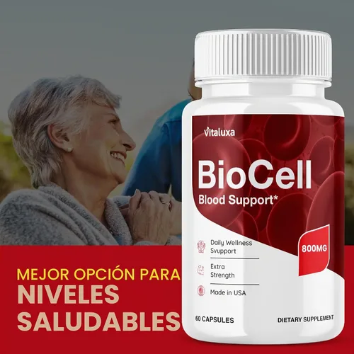 Vista 5 de Bio Cell Suplemento de apoyo a la salud sanguínea Bio Cell Cápsulas BioCell Vitamina Formulación Avanzada Píldoras de Circulación Natural