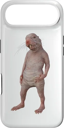 Vista 27 de Carcasa para iPhone 16 Live Weird Funny Naked Mole Rat Strange Animal Case