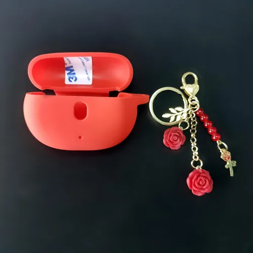 Vista 3 de Funda para Beats Studio Buds + funda 2023/2021, para mujeres y adolescentes, linda funda de carga de silicona Beats Studio Buds, funda de carga