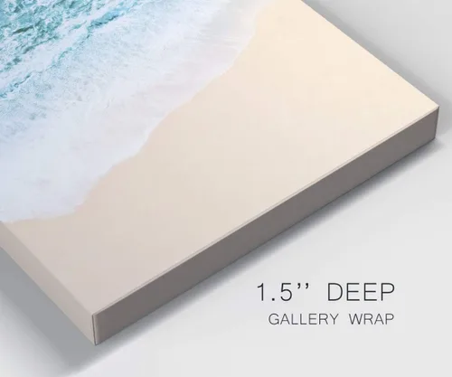 Vista 6 de Lienzo decorativo para pared, lienzo decorativo para pared, estilo moderno, contemporáneo, rústico y romántico, listo para colgar, una foto por