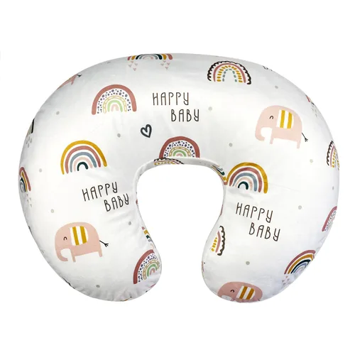 Vista 16 de OWLOWLA Funda de almohada de lactancia, funda de almohada de lactancia para bebé niño y niña (azul bebé)