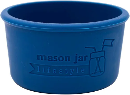 Vista 10 de Mason Jar Lifestyle - Fundas de silicona de 4 onzas para proteger bolas pequeñas, Kerr, tarros de conservas acolchados (gris carbón, paquete de 2)