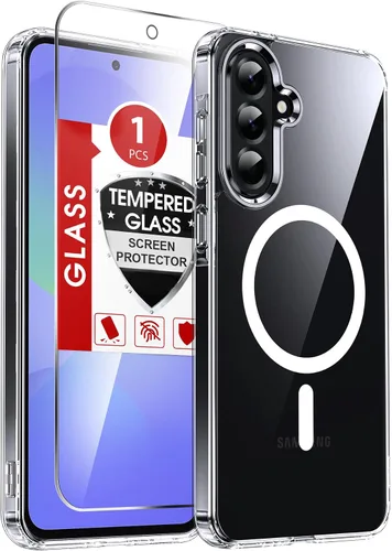 Vista 25 de LeYi Funda para teléfono Samsung-S23: protector de pantalla e imán MagSafe Púrpura