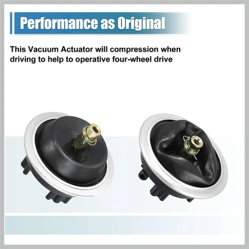 Vista 4 de Actuador de vacío diferencial delantero 4WD de tracción en las 4 ruedas 25031740 para Chevrolet S10 Blazer 1983-2005 para Pontiac 6000 1988-1990