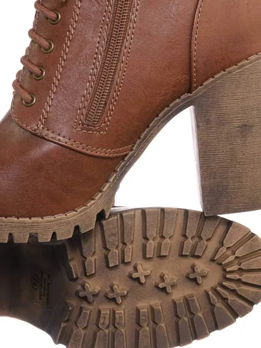 Vista 5 de Soda Malia - Botas de combate para mujer