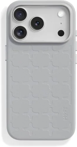 Vista 43 de MOFT Snap Case MOVAS™ para iPhone 16 Pro Max, compatible con MagSafe, funda magnética de cuero vegano premium con sensación suave, color duradero