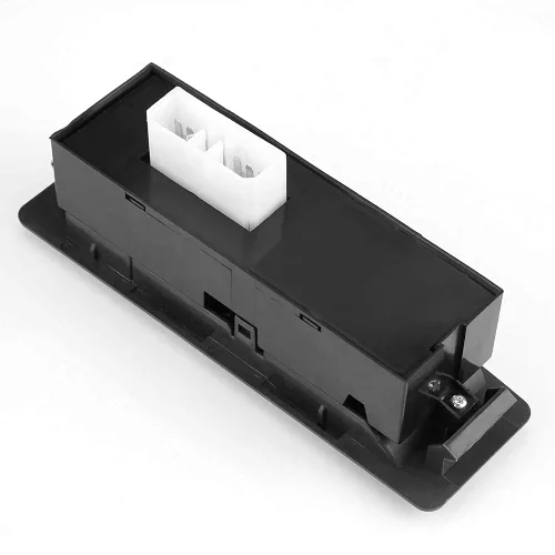 Vista 6 de Interruptor eléctrico de ventana para Pajero Montero 1990-2003, juego de botones de control maestro ABS negro, MR753373, 6.9 x 2.2 x 2.8 pulgadas