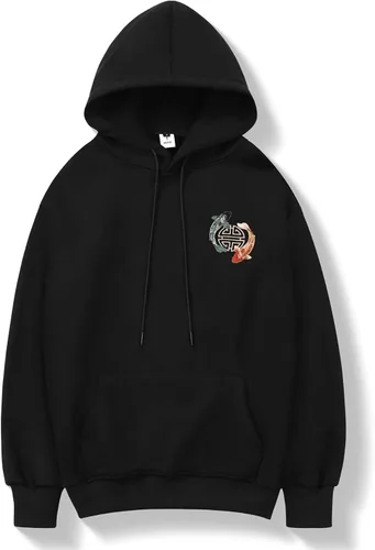 Vista 2 de Niepce Inc Sudaderas con capucha bordadas para hombre