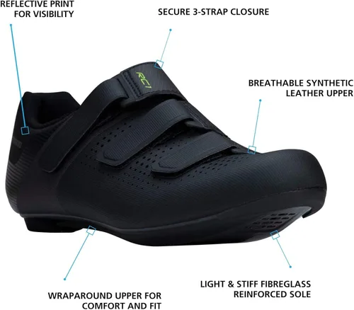 Vista 2 de SHIMANO SH-RC100 - Zapatos de carretera de nivel de entrada repletos
