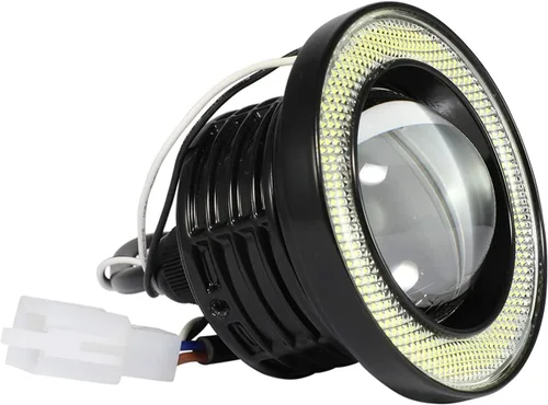 Vista 8 de BLINGLIGHTS Kit de lámpara de conducción de luz antiniebla LED Xtra redonda de 3 pulgadas