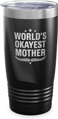 Vista 70 de World's Okayest Accountant - Vaso de regalo para compañeros de trabajo, regalo para miembros de la familia, regalos de Navidad, tazas de café