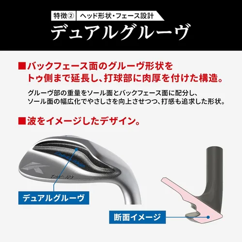 Vista 6 de Kasco Club Head DW-123Copper Head Only
