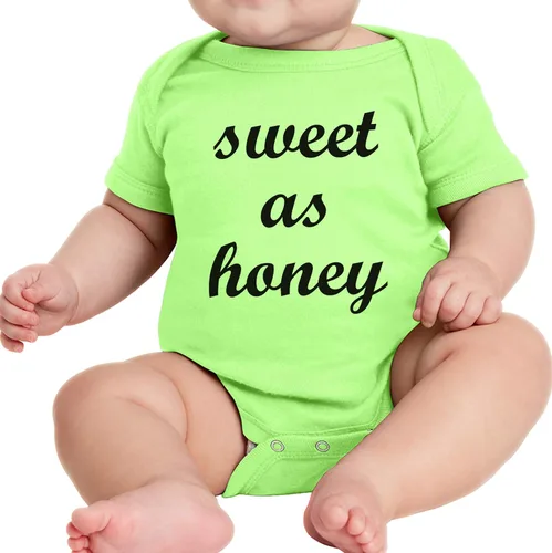 Vista 3 de TEEAMORE Body personalizado para bebé, añade tu texto para bebé niña y niño