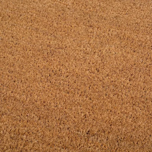 Vista 8 de Fab Habitat Felpudo floral extra grueso, tejido a mano, duradero, fibra de coco natural, entrada, puerta delantera, porche, patio, minimalista