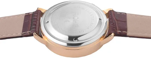 Vista 4 de Relojes parlantes para personas mayores, unisex, hombres y mujeres, sonido fuerte para personas con discapacidad visual, correa de reloj de cuero