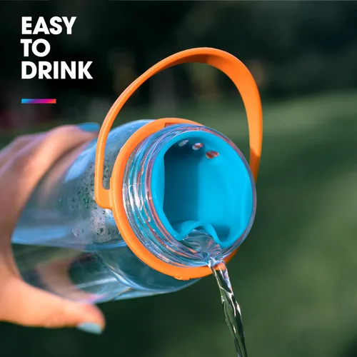 Vista 3 de HydraPak Watergate - Protector contra salpicaduras de boca ancha, sin BPA ni PVC, se adapta a la mayoría de botellas de boca ancha