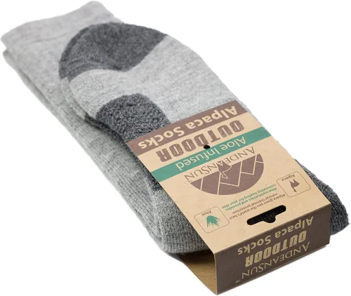 Vista 3 de Darn Warm Anti-Olor Alpaca Calcetines La mejor solución natural para pies fríos Perfecto para actividades al aire libre