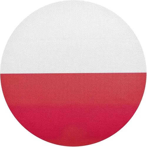 Vista 30 de Aruba Flag Round Table Placemats 15 Inch, Seasonal Table Mats Modern Place Mats for Dining, Kitchen, Parties, Camping