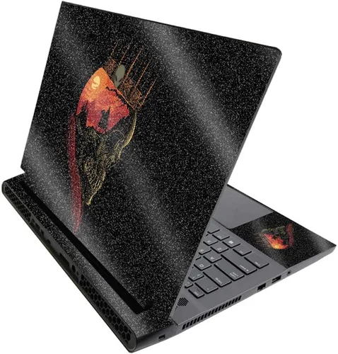 Vista 653 de MightySkins - Skin brillante con purpurina para Alienware M17 R3 (2020) y M17 R4 (2021) - Diversión de los años 90 Acabado duradero con purpurina
