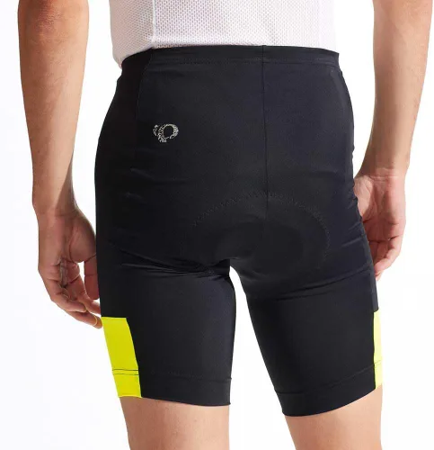 Vista 2 de PEARL IZUMI Pantalones cortos de ciclismo acolchados para hombre, pantalones cortos de ciclismo Quest de 9 pulgadas, transpirables y absorben