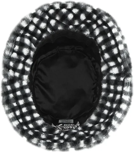 Vista 5 de Kangol Cubo de piel sintética - GinghamXL negro Gingham, XL, Negro (Black Gingham)