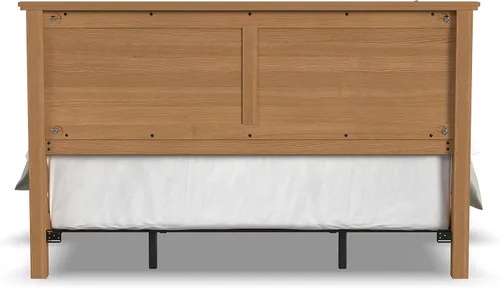 Vista 9 de homestyles Cama King Brown Oak Park