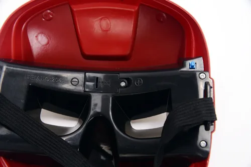 Vista 4 de REINDEAR Máscara de ojos con luz LED de superhéroe, disfraz de cómics prémium