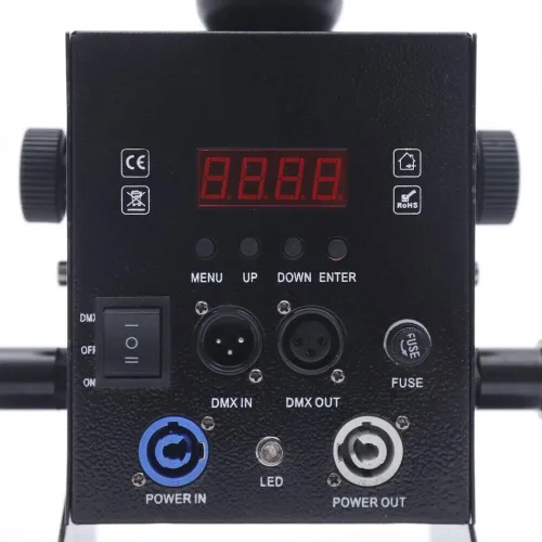 Vista 8 de TFCFL Máquina de niebla a chorro de CO2 de 250 W con manguera de gas de 16.4 ft, columna de gas multiángulo, control DMX, 9 canales, kit de máquina
