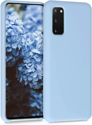 Vista 98 de kwmobile Funda compatible con Samsung Galaxy S9 - Funda de silicona TPU con acabado suave - Blue Reef